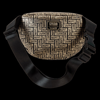 Loungefly Marvel 85th Anniversary All-Over Print Logo Convertible Belt Bag