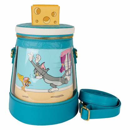 Loungefly Tom and Jerry Spinning Scene Crossbody Bag