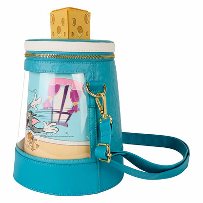 Loungefly Tom and Jerry Spinning Scene Crossbody Bag