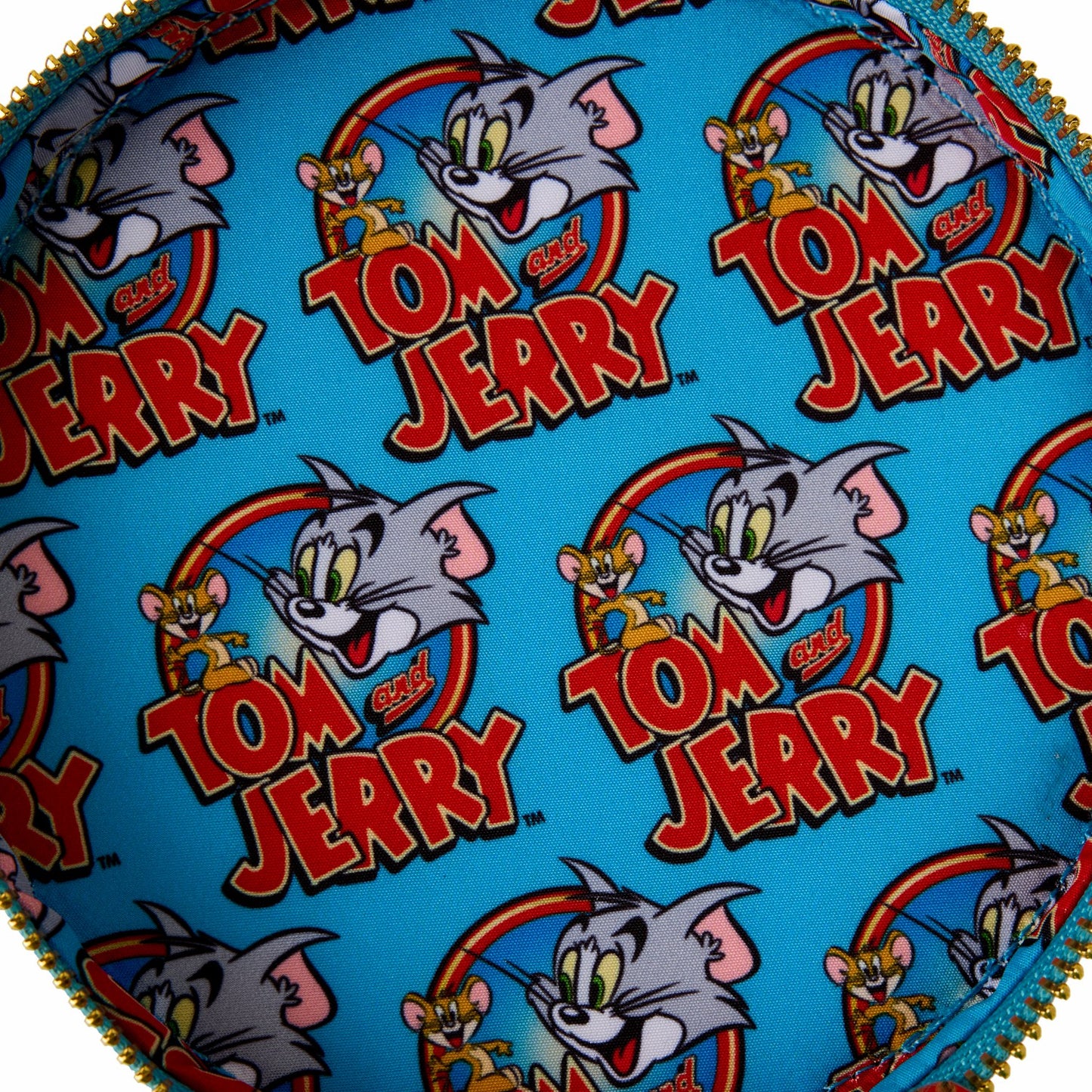 Loungefly Tom and Jerry Spinning Scene Crossbody Bag