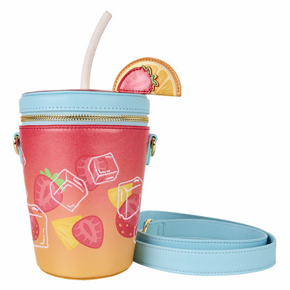 Loungefly Loungefly Tropical Drink Figural Crossbody Bag