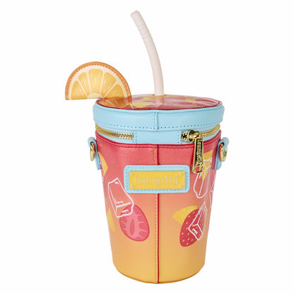 Loungefly Loungefly Tropical Drink Figural Crossbody Bag