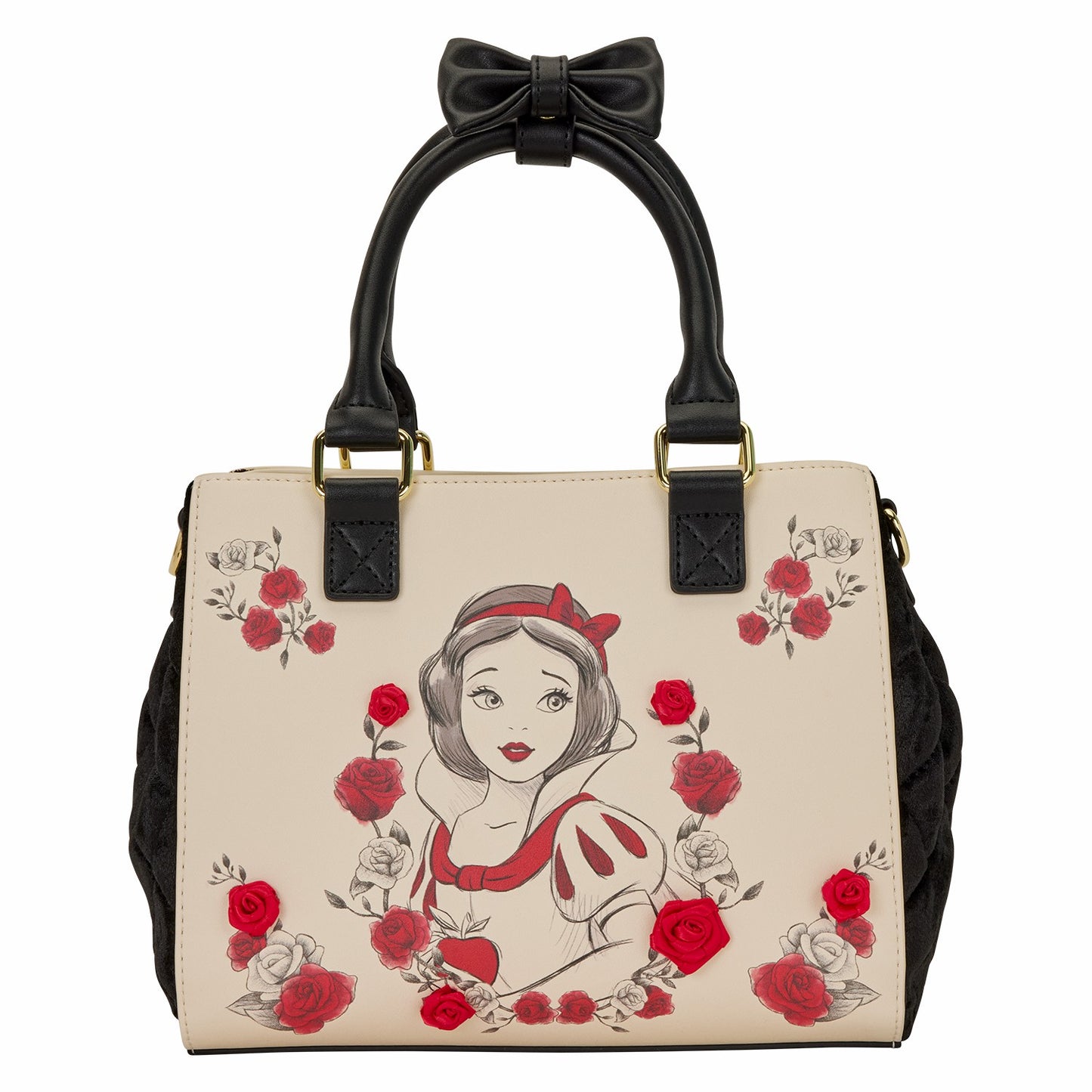 Loungefly Snow White Exclusive Roses Tote Crossbody Bag