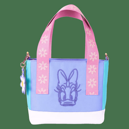 Loungefly Daisy Duck 85th Anniversary Mini Tote Crossbody Bag