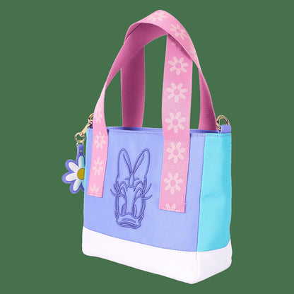 Loungefly Daisy Duck 85th Anniversary Mini Tote Crossbody Bag