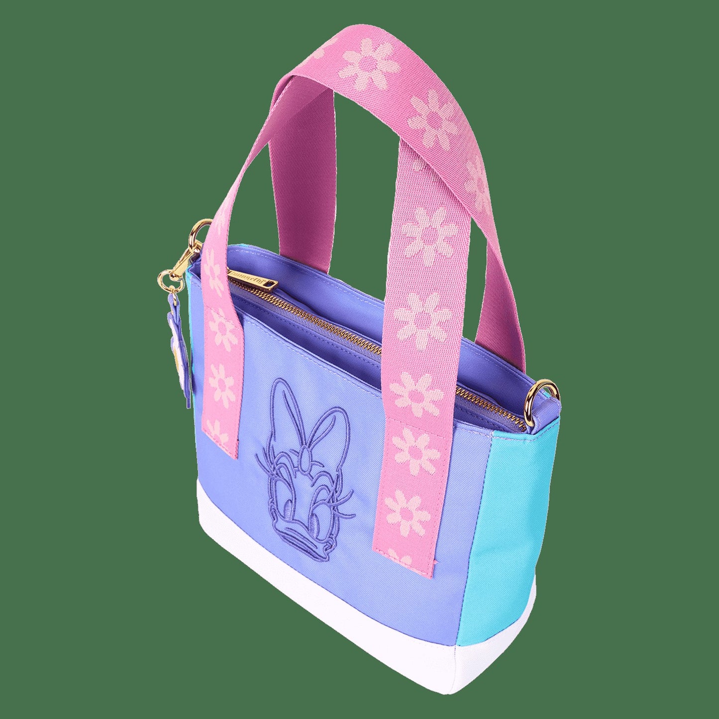 Loungefly Daisy Duck 85th Anniversary Mini Tote Crossbody Bag