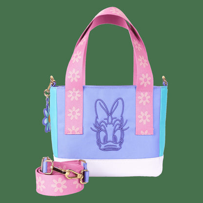 Loungefly Daisy Duck 85th Anniversary Mini Tote Crossbody Bag