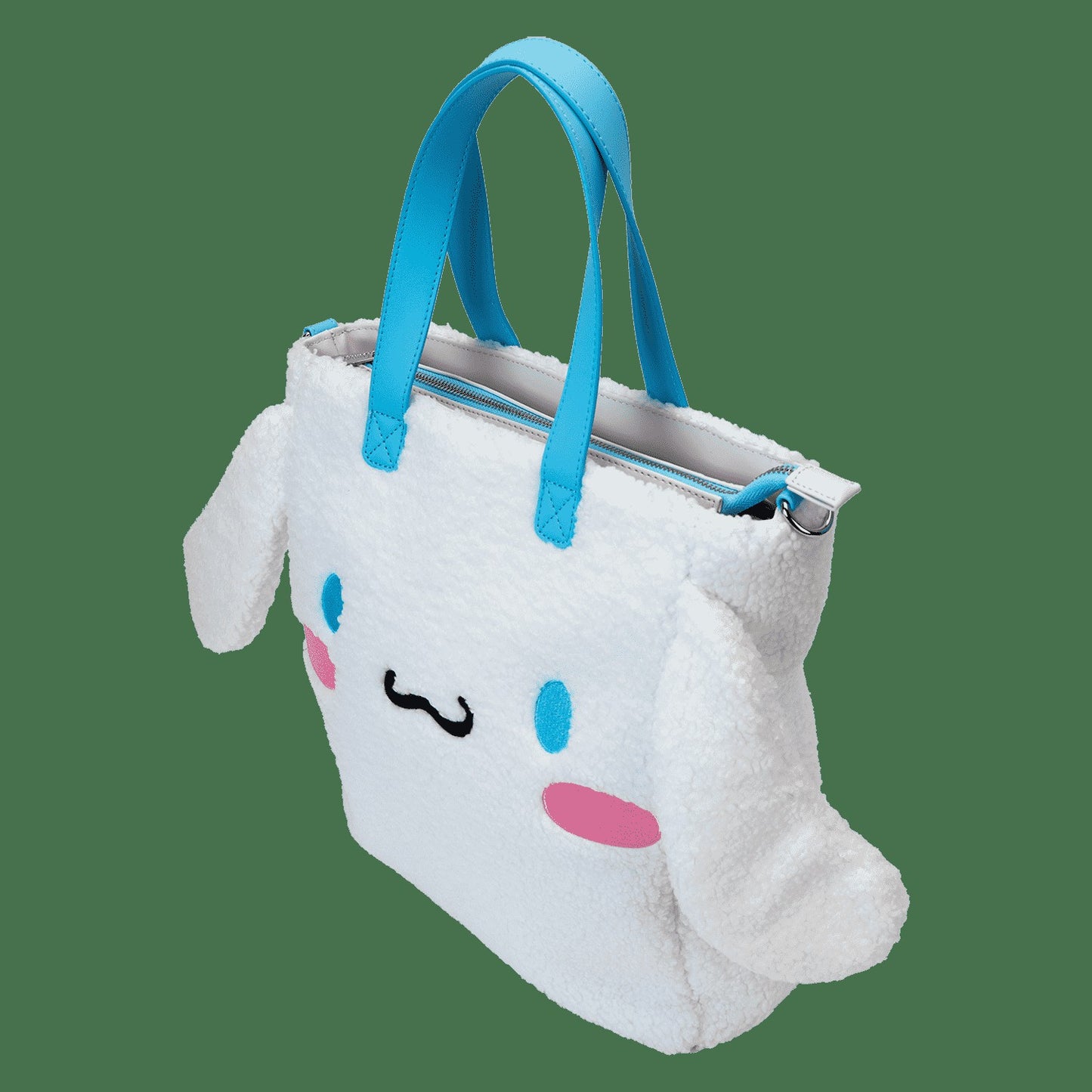 Loungefly Sanrio Cinnamoroll Cosplay Sherpa Tote Crossbody Bag With Coin Bag