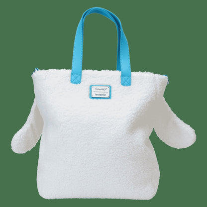 Loungefly Sanrio Cinnamoroll Cosplay Sherpa Tote Crossbody Bag With Coin Bag