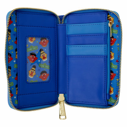 Loungefly Sesame Street Exclusive Bert & Ernie Zip Around Wallet