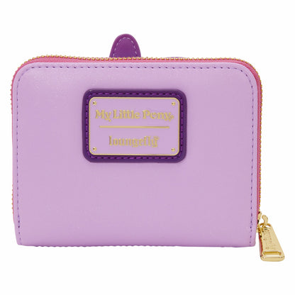 Loungefly My Little Pony Twilight Sparkle Cosplay Glitter Zip Around Wallet