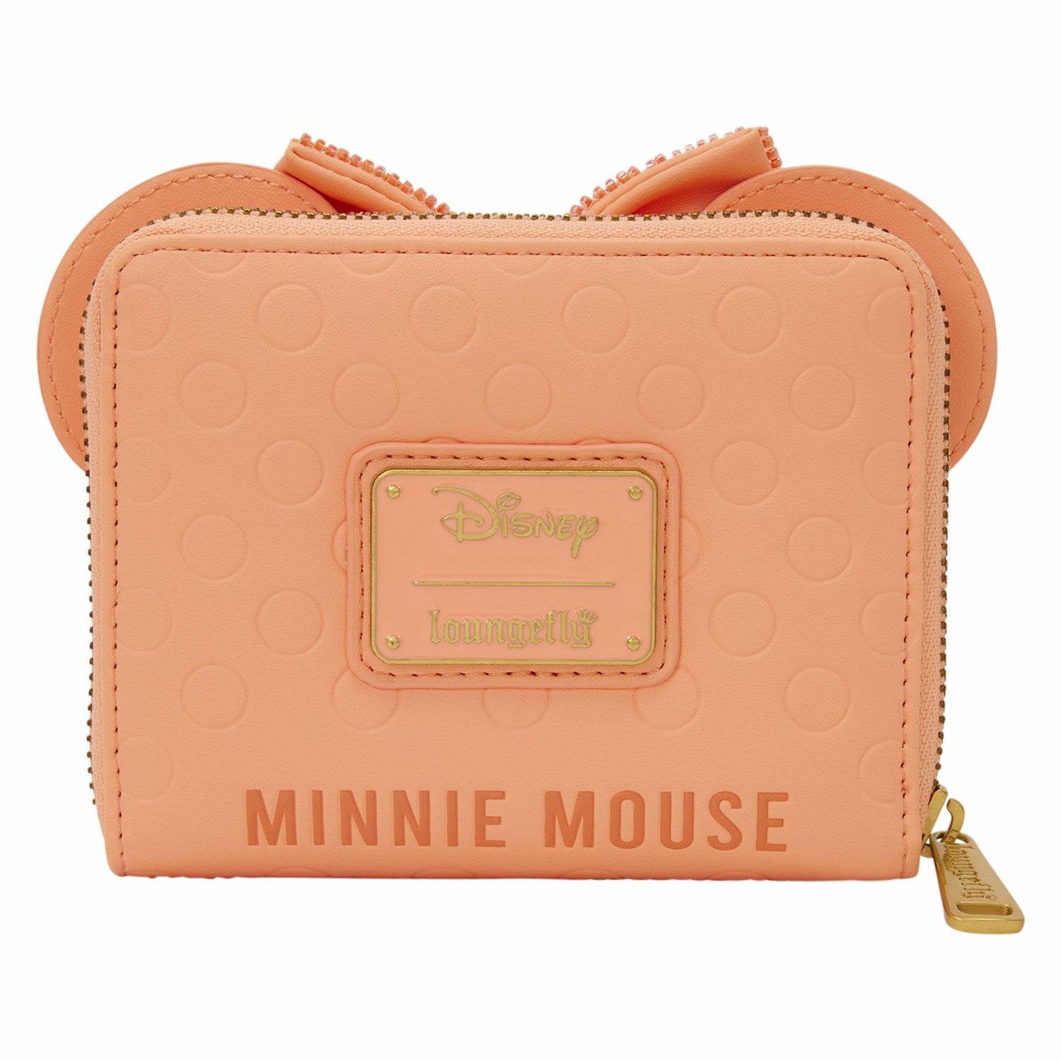 Loungefly Minnie Mouse Exclusive Coral Zip Around Wallet