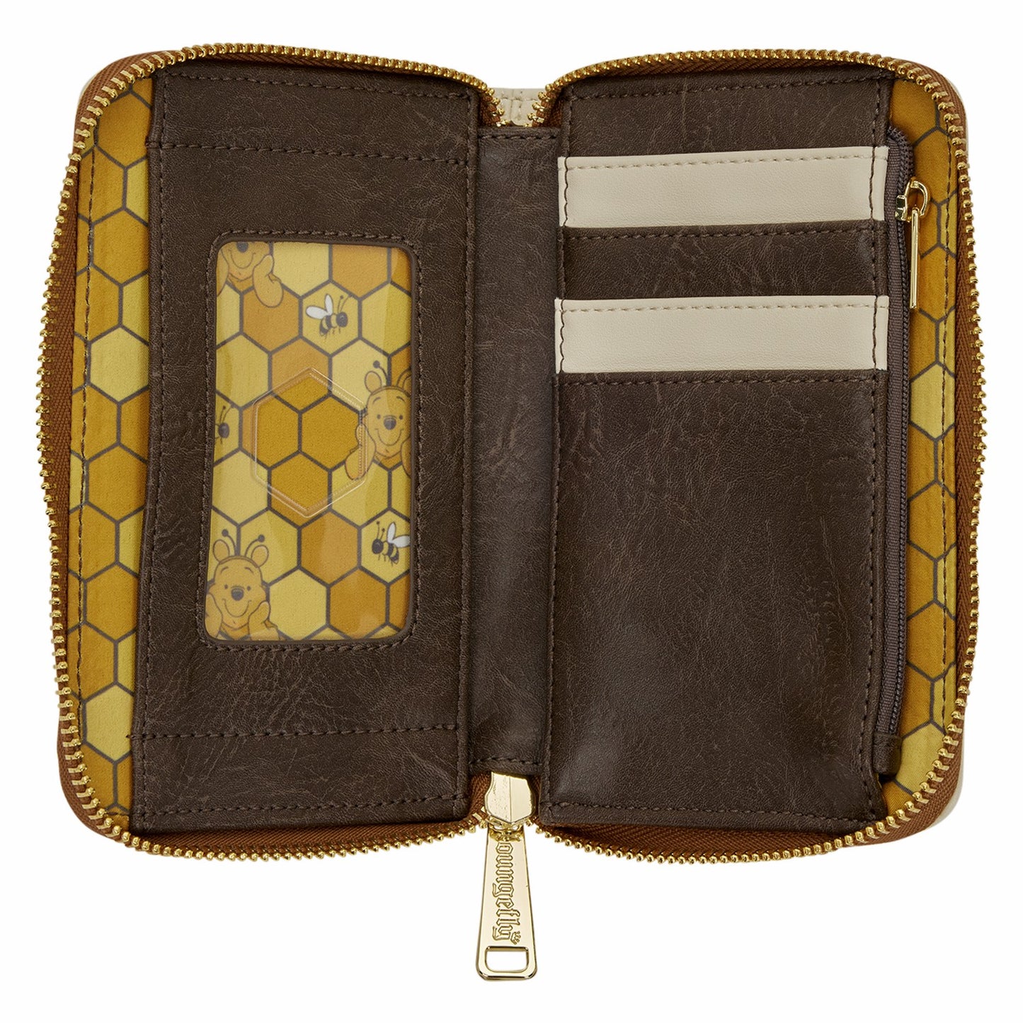 Loungefly Winnie the Pooh Bees & Flowers Zip Around Wallet