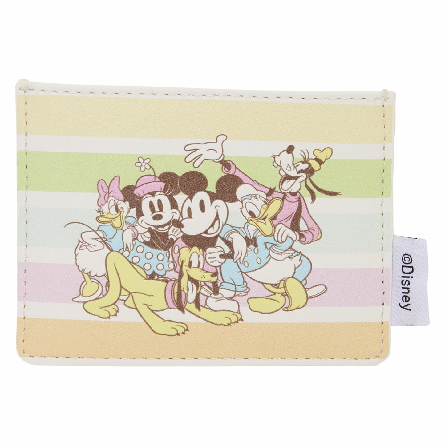 Loungefly Mickey & Friends Rainbow Stripes Card Holder