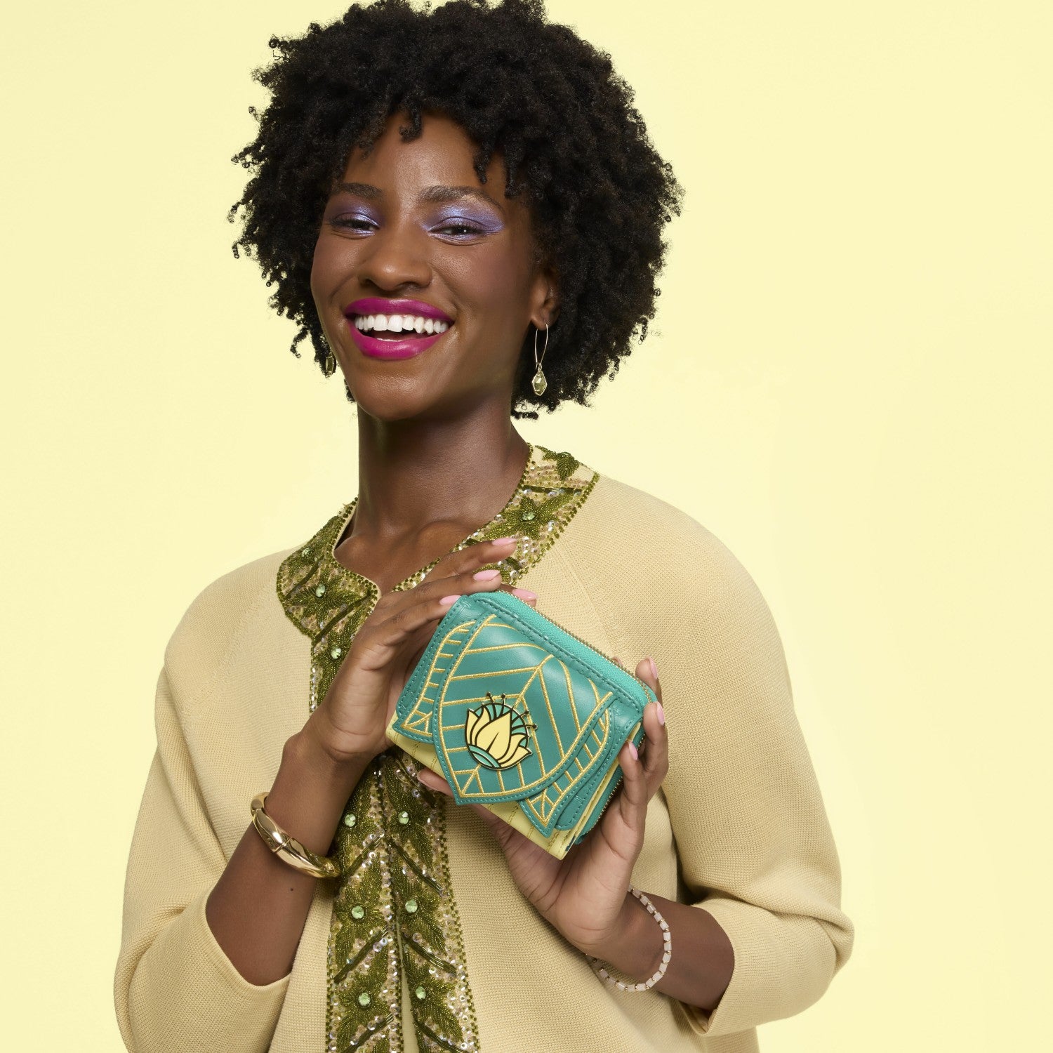 Loungefly The Princess and the Frog Tiana Trifold Wallet
