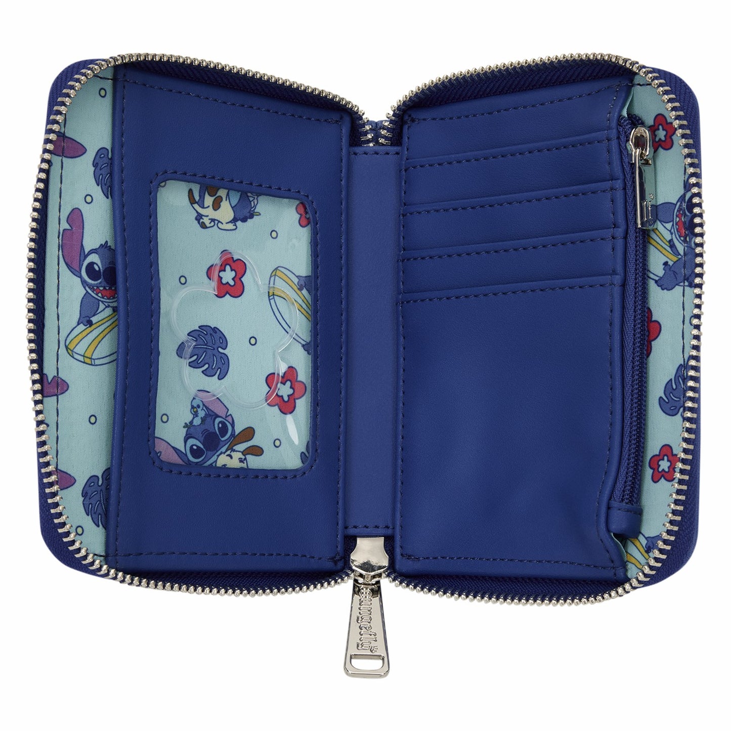 Loungefly Lilo & Stitch Animal Friends Zip Around Wallet