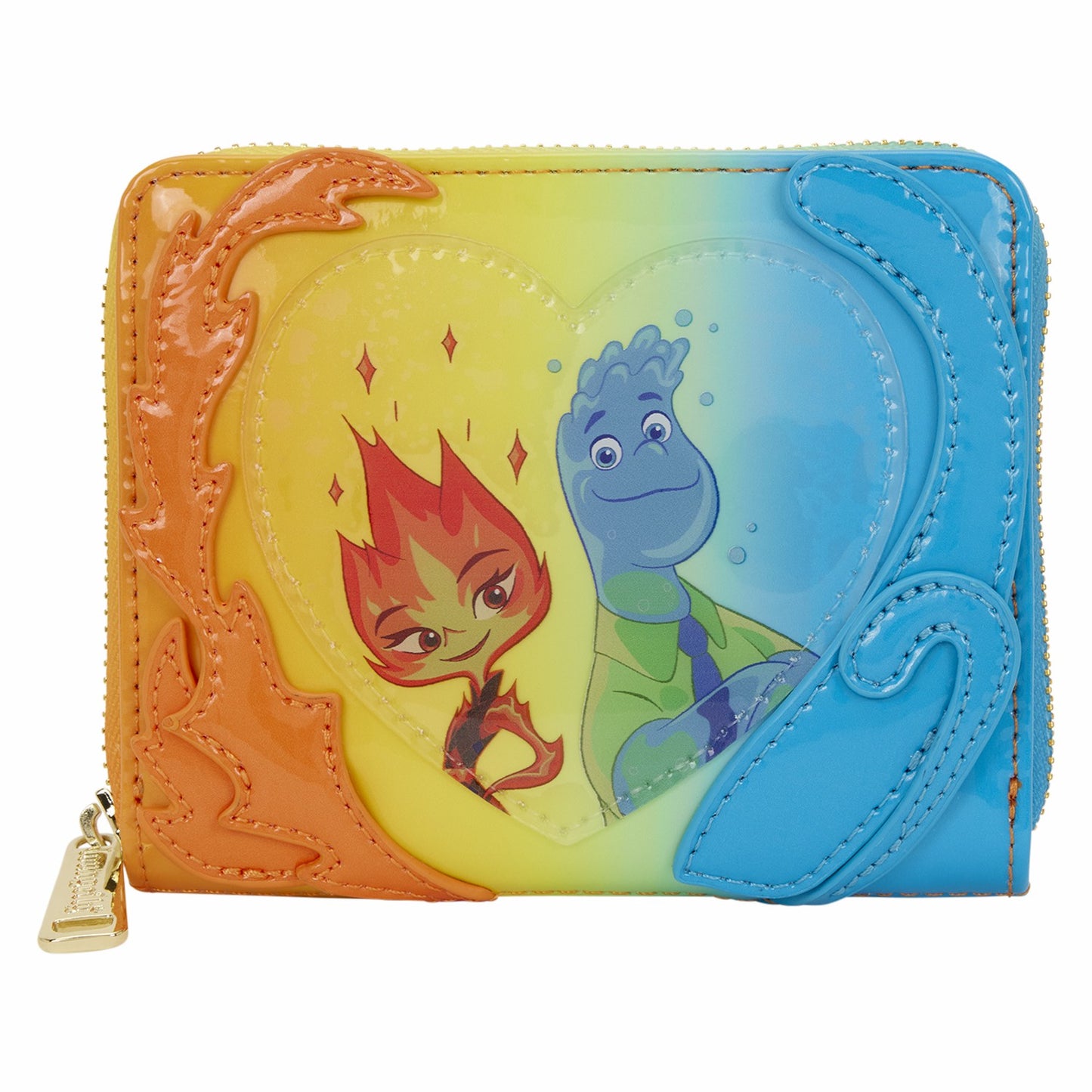 Loungefly Elemental Exclusive Wade & Ember Ombre Zip Around Wallet