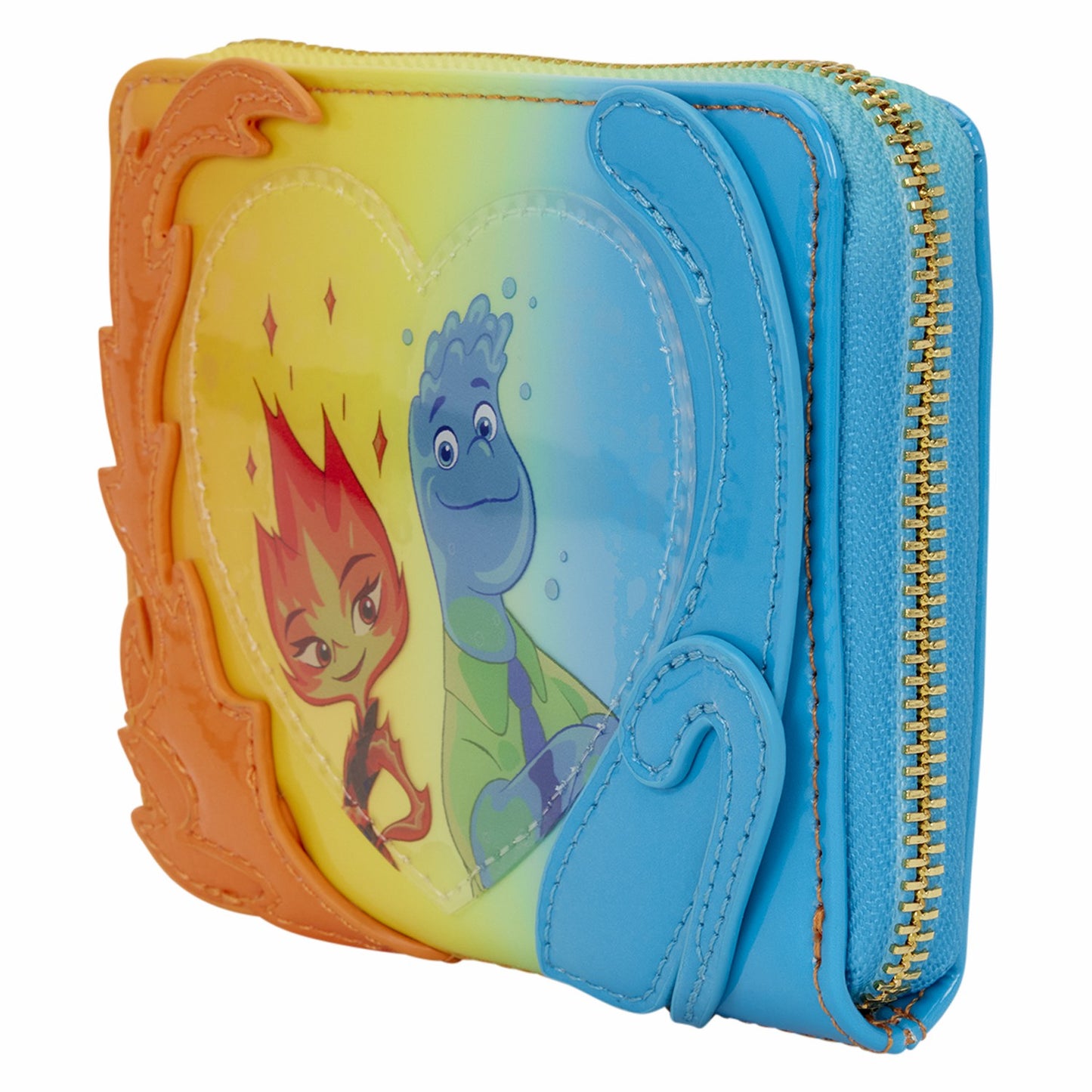 Loungefly Elemental Exclusive Wade & Ember Ombre Zip Around Wallet