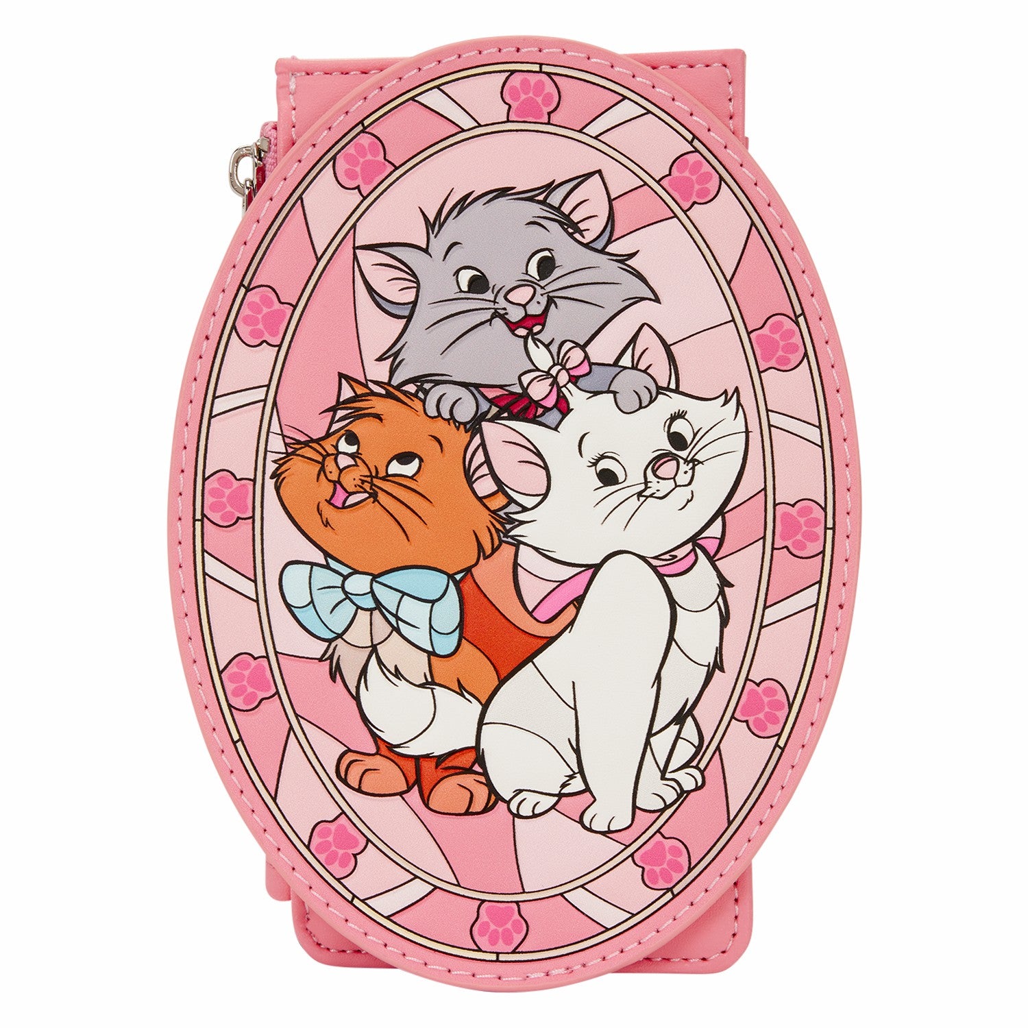 Loungefly The Aristocats Exclusive Stained Glass Large Card Holder