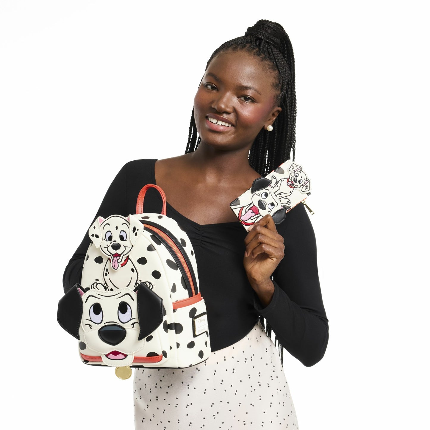Loungefly 101 Dalmatians Exclusive Pongo & Freckles Card Holder