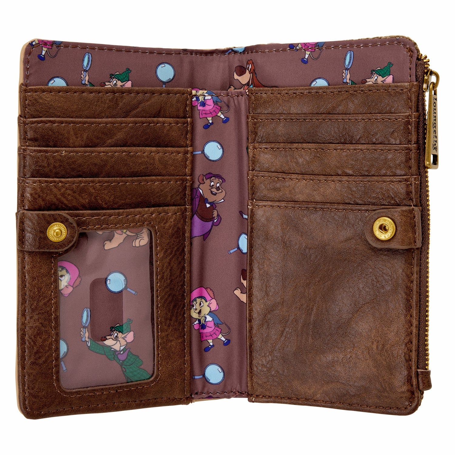 Loungefly The Great Mouse Detective Exclusive Flap Wallet