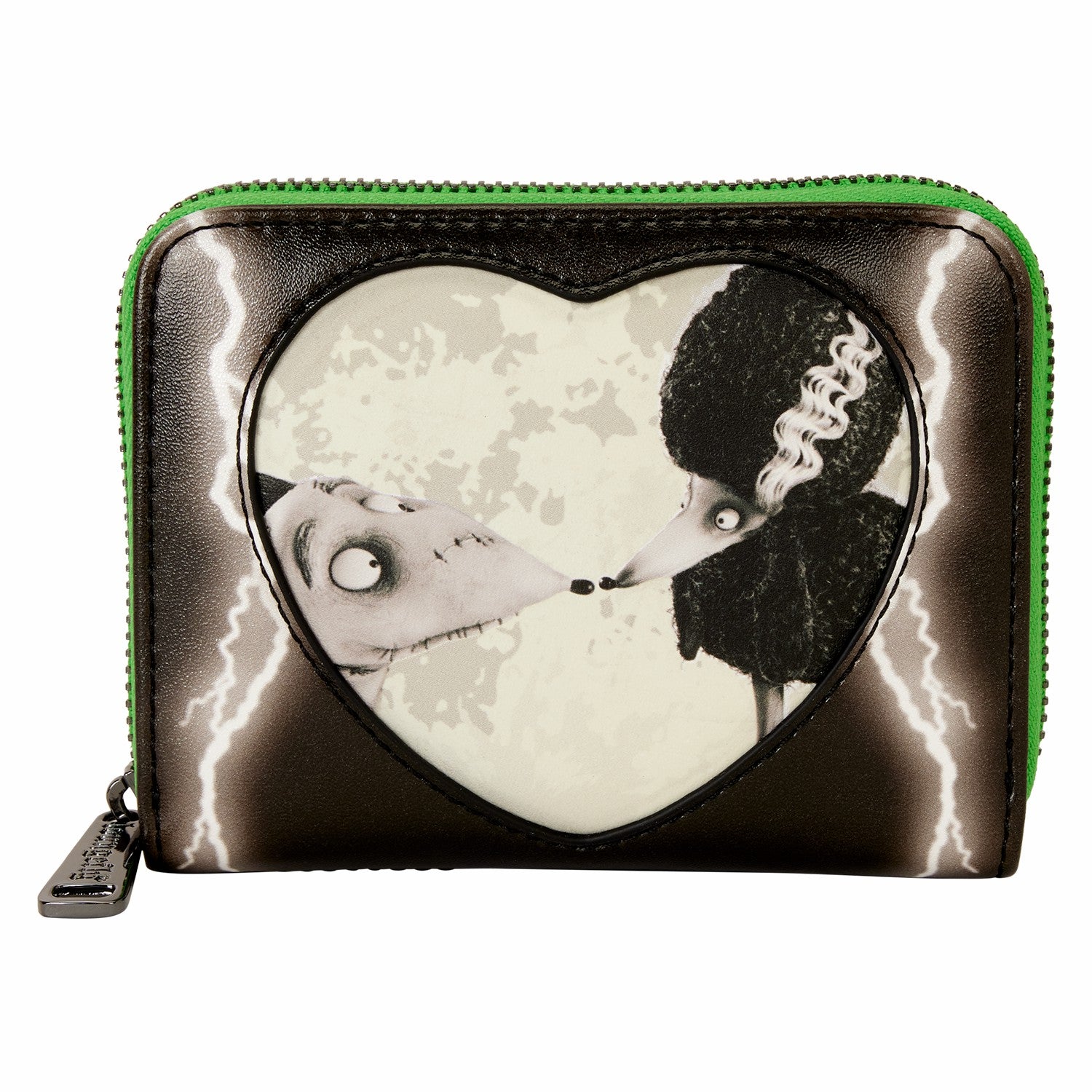 Loungefly Frankenweenie Sparky & Persephone Glow Zip Around Wallet