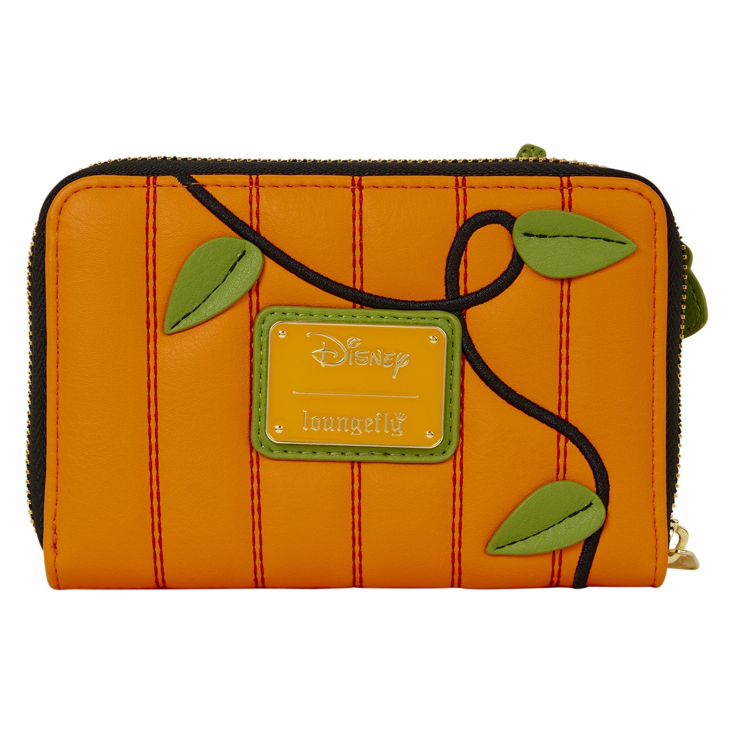 Loungefly Donald & Daisy Jack-o'-Lantern Exclusive Glow Zip Around Wallet