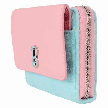 Loungefly Classic Barbie Terry Cloth Zip Around Wallet