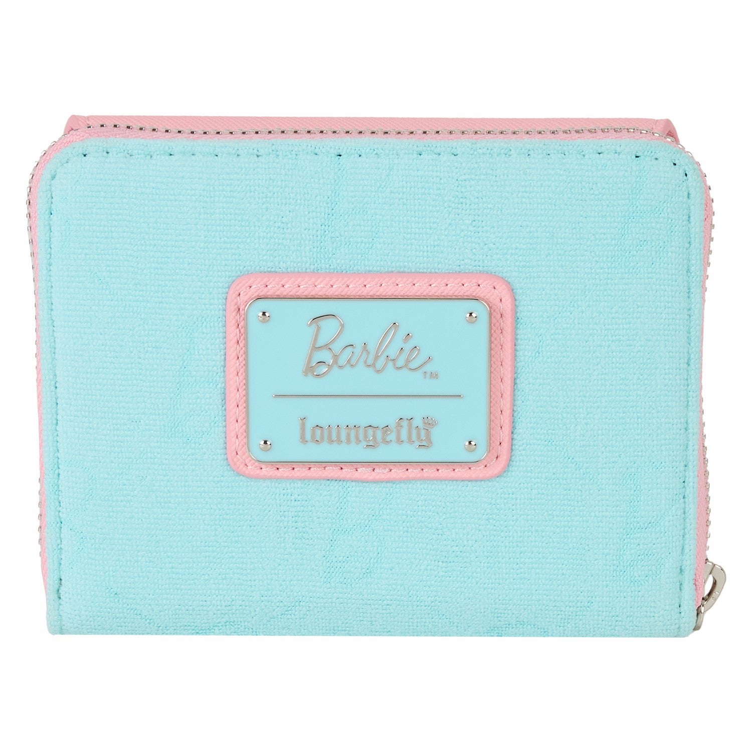 Loungefly Classic Barbie Terry Cloth Zip Around Wallet