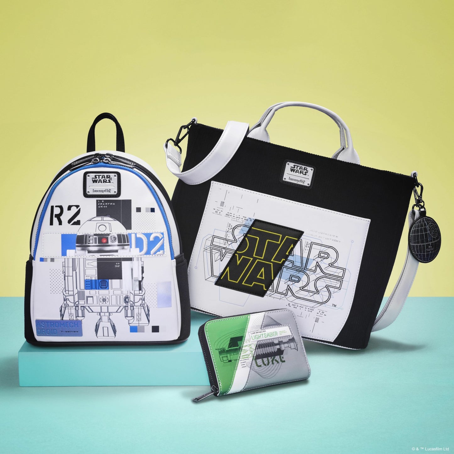 Loungefly STAR WARS™: The Power of the Force Lightsaber Zip Around Wallet
