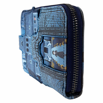 Loungefly Wednesday Nevermore Academy Castle Zip Around Wallet