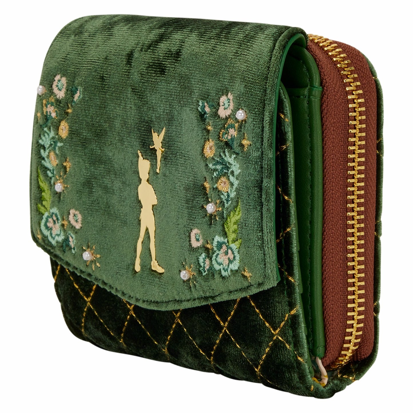 Loungefly Peter Pan Exclusive Quilted Texture Wallet