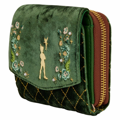 Loungefly Peter Pan Exclusive Quilted Texture Wallet
