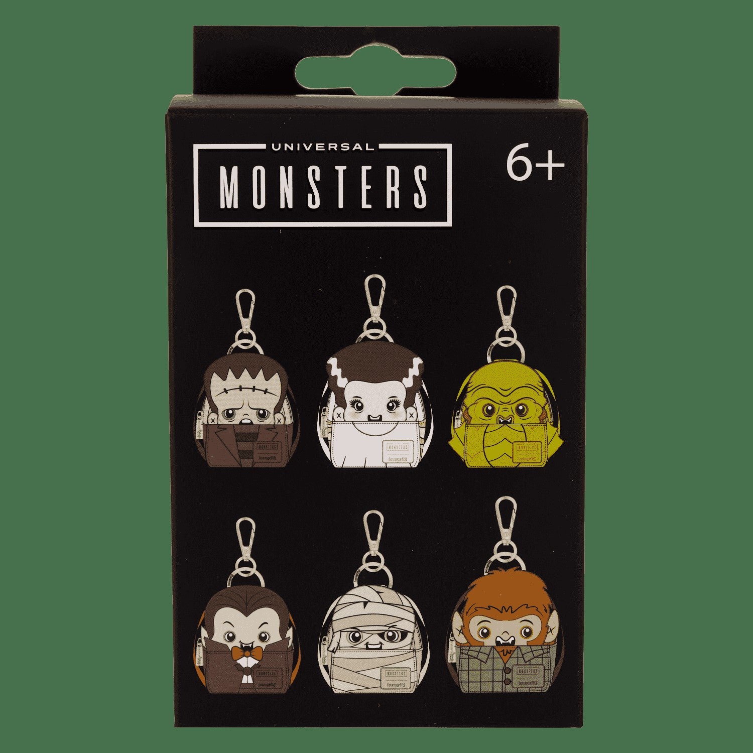 Loungefly Universal Monsters Cosplay Mystery Mini Backpack Keychain Charm
