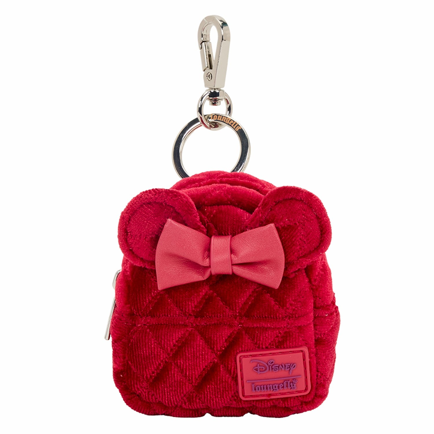 Loungefly Minnie Mouse Glitter Mystery Mini Backpack Keychain Charm