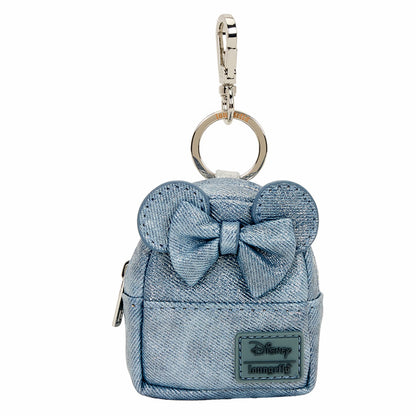 Loungefly Minnie Mouse Glitter Mystery Mini Backpack Keychain Charm