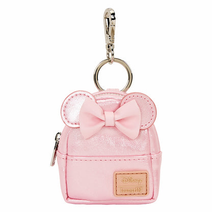 Loungefly Minnie Mouse Glitter Mystery Mini Backpack Keychain Charm
