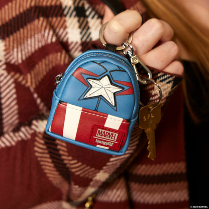 Loungefly Marvel Avengers Cosplay Mystery Mini Backpack Keychain Charm