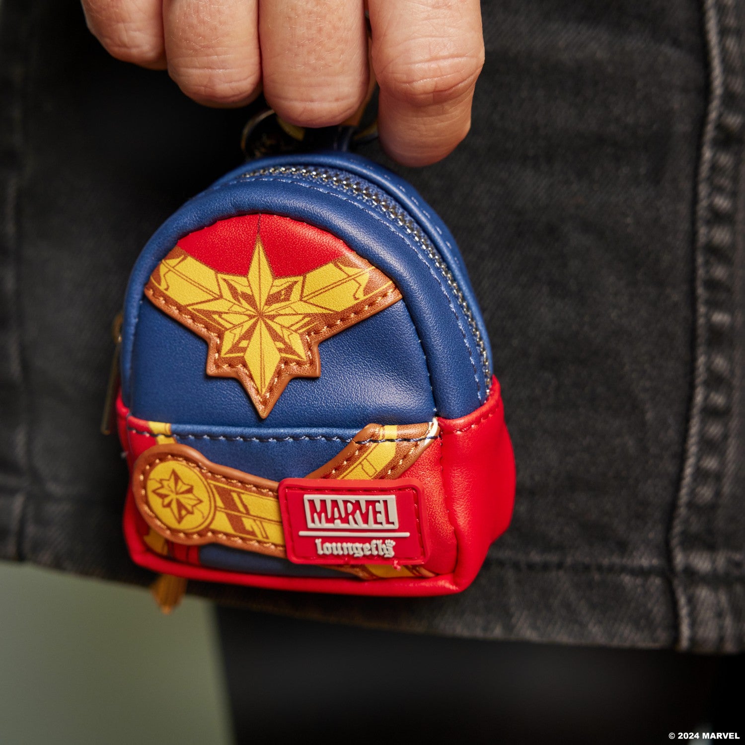Loungefly Marvel Avengers Cosplay Mystery Mini Backpack Keychain Charm