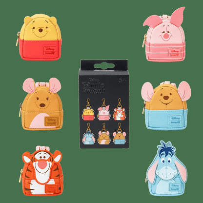 Loungefly Winnie The Pooh & Friends Cosplay Mystery Mini Backpack Keychain Charm