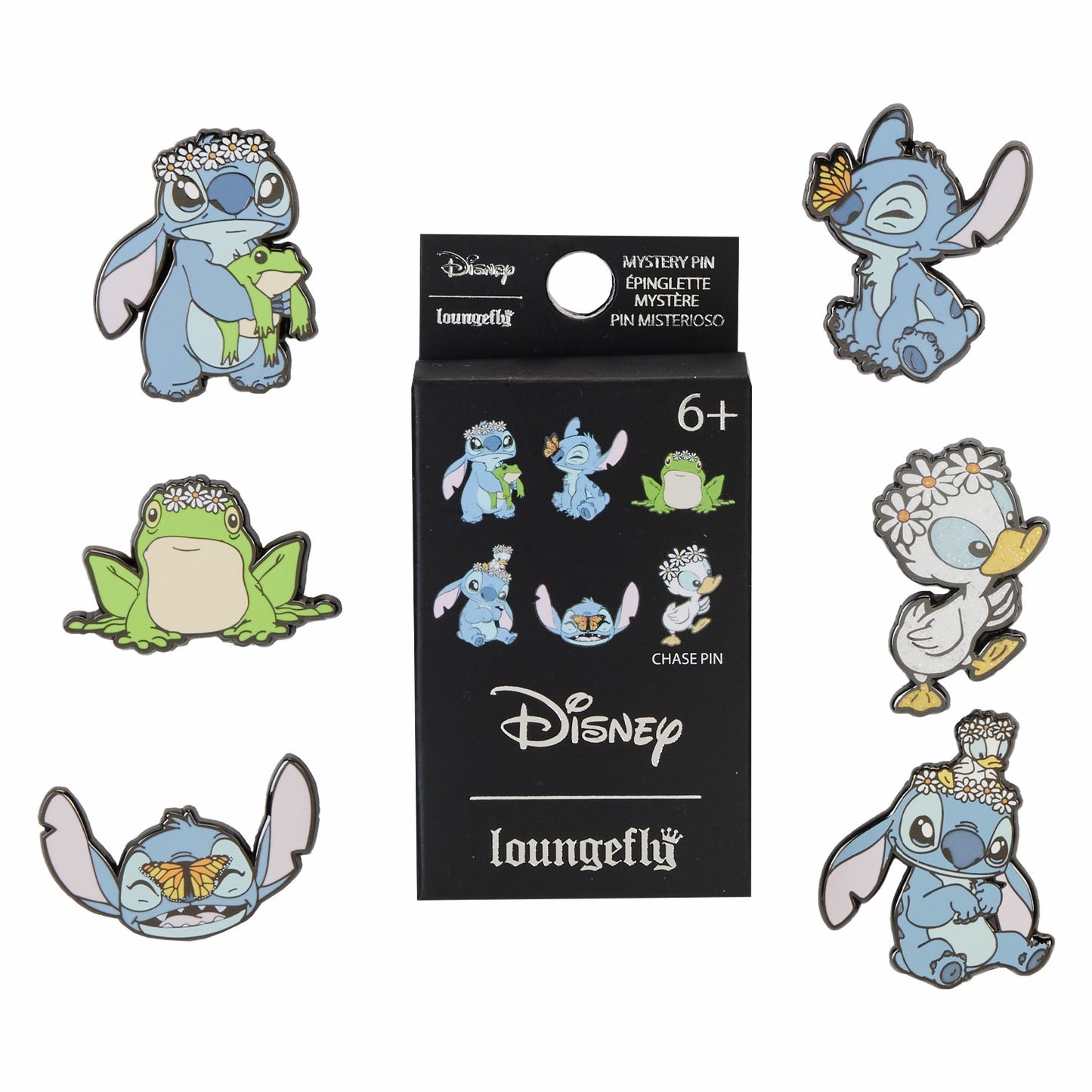 Loungefly Stitch Springtime Daisy Mystery Box Pin