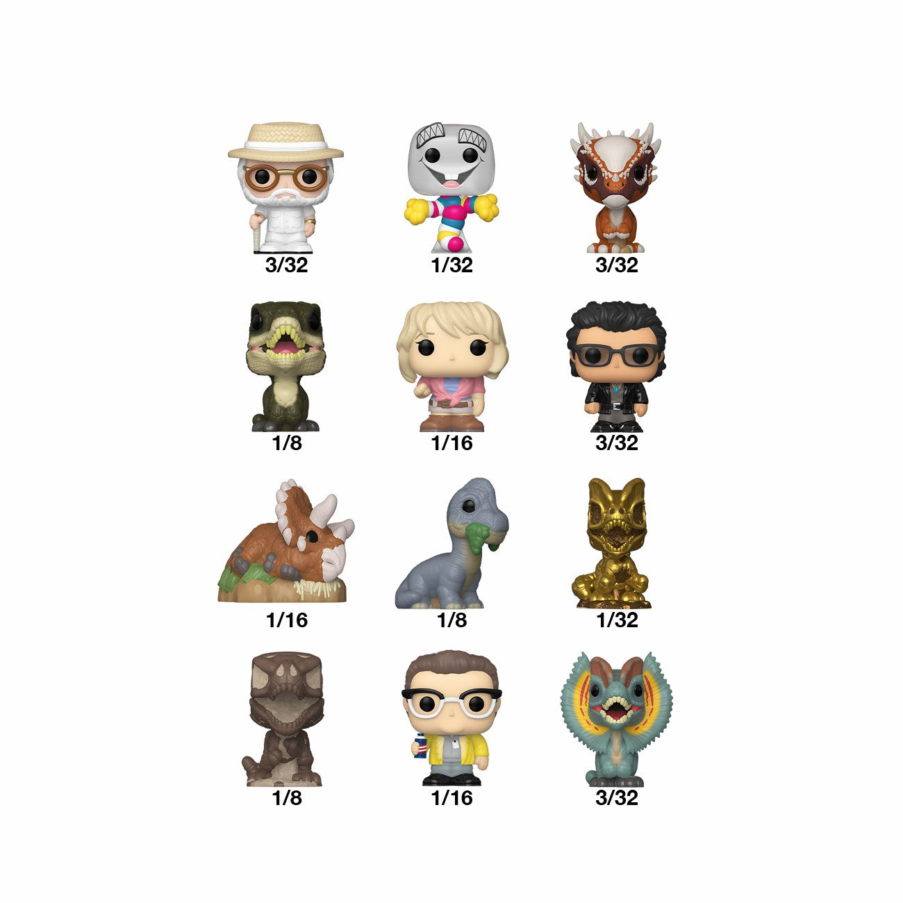 Loungefly Mystery Bitty Pop! Jurassic Park | Funko
