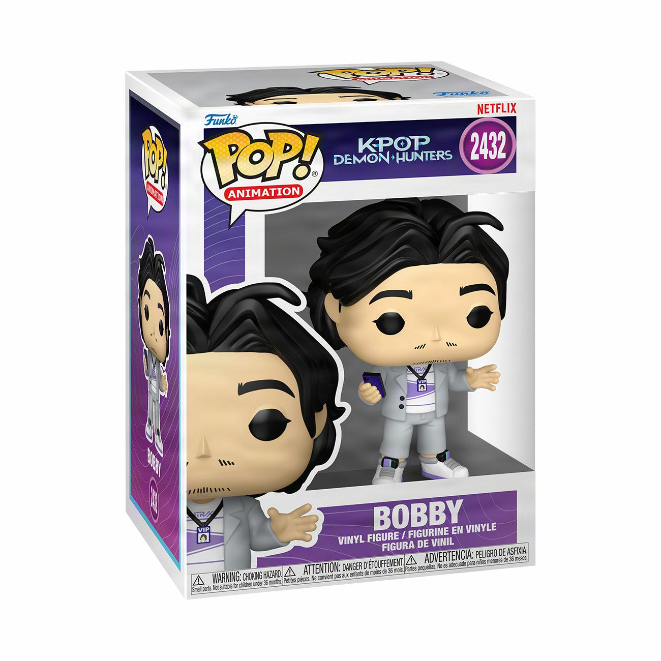 Loungefly POP! Bobby – KPOP Demon Hunters Vinyl Figure | Funko