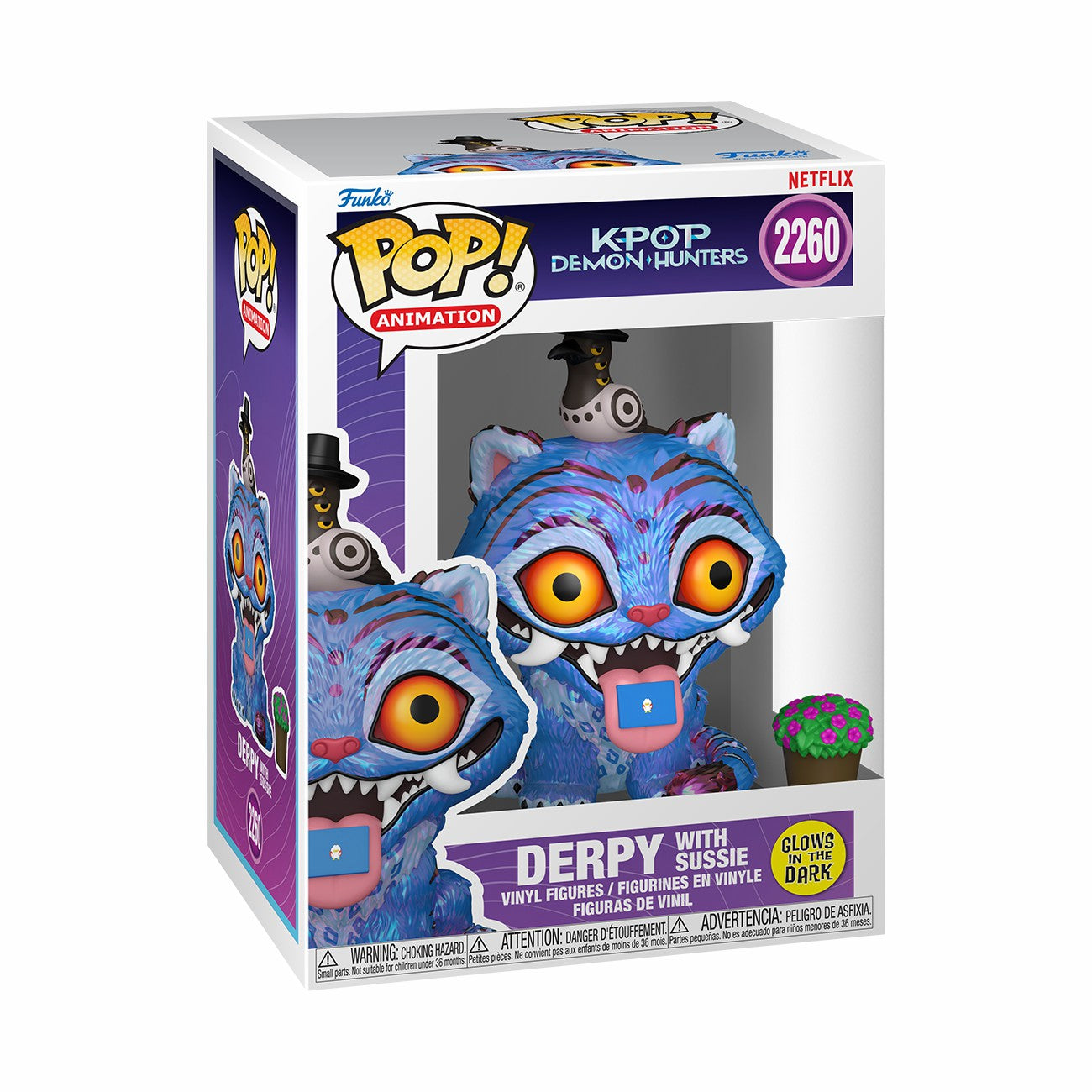 Loungefly Funko POP! Derpy with Sussie Glow | KPop Demon Hunters | Funko