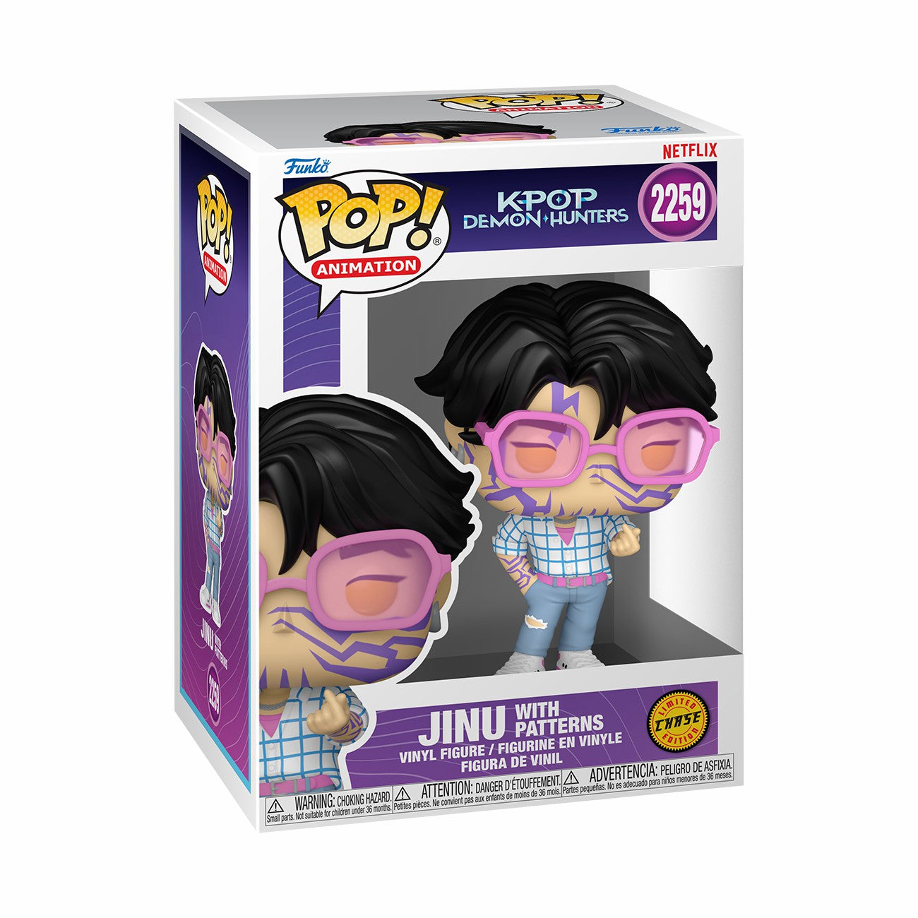Loungefly Funko POP! Jinu with Chase | KPop Demon Hunters Vinyl | Funko