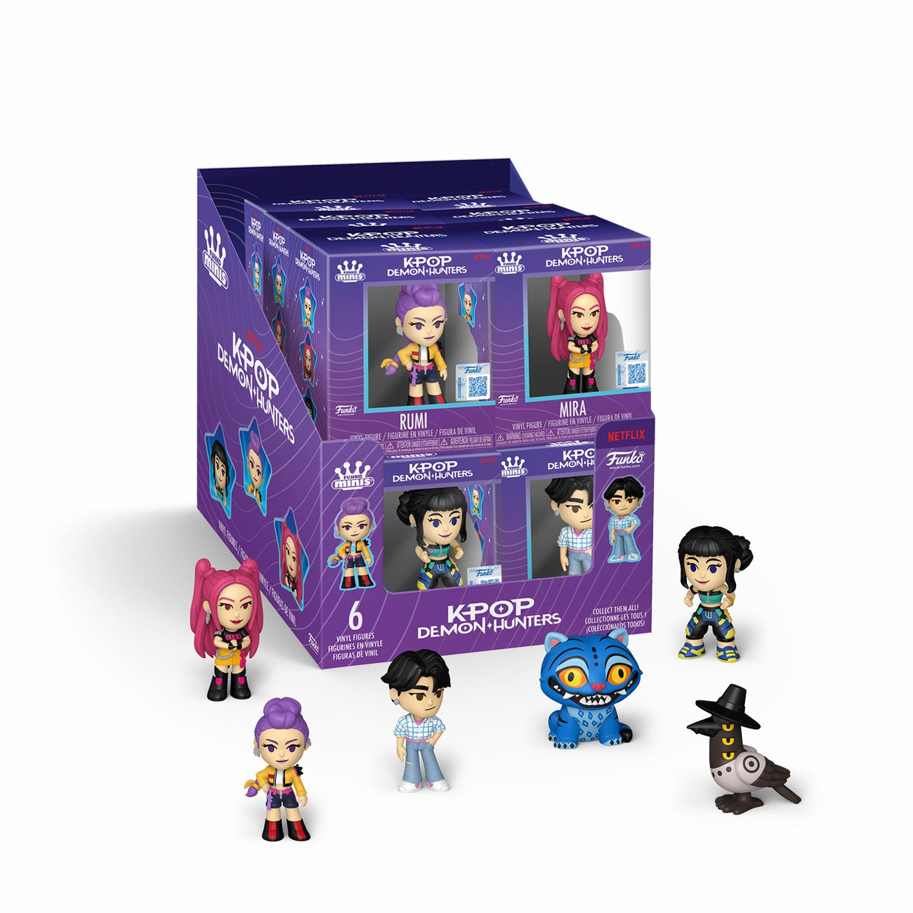 Loungefly KPop Demon Hunters Mini Vinyl Figures | Funko