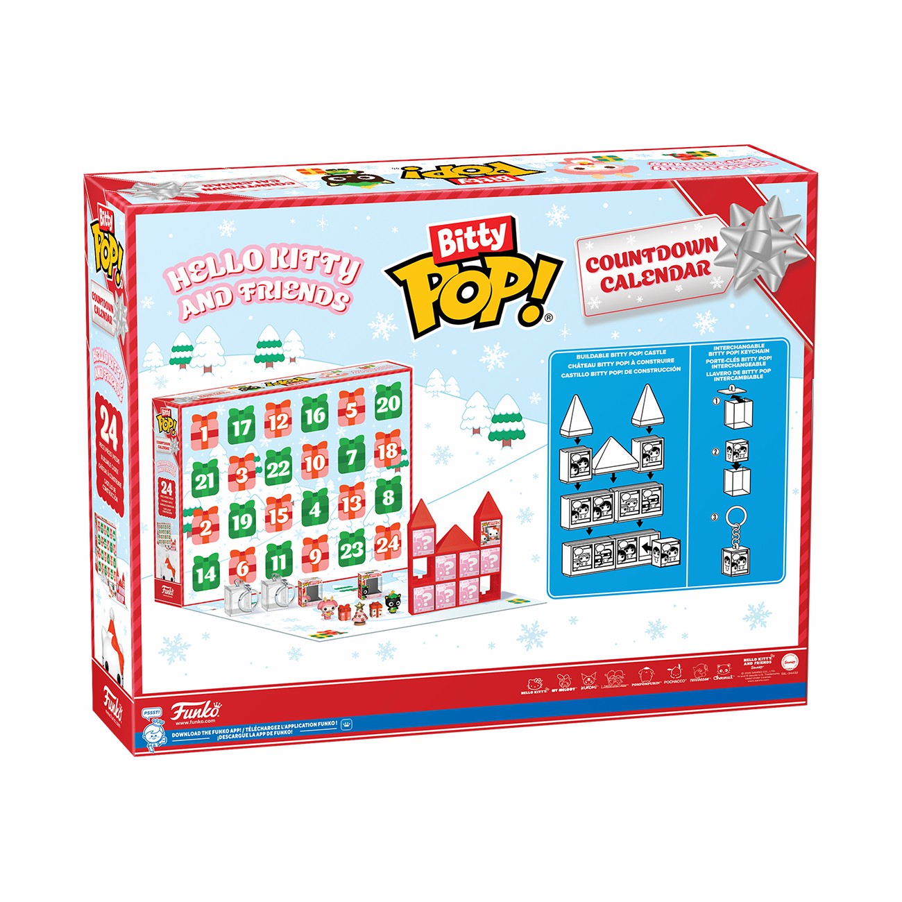 Loungefly Bitty Pop! Hello Kitty Advent Countdown Calendar | Funko