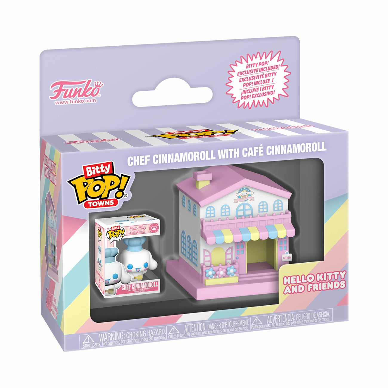 Loungefly Bitty Pop! Towns Chef Cinnamoroll and Café Cinnamoroll | Funko
