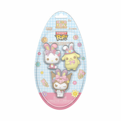 Loungefly Pocket Pop! Hello Kitty and Friends with Bunny Ears 3-Pack | Funko