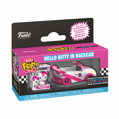 Loungefly Bitty Pop! Rides Hello Kitty in Racecar | Funko